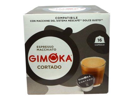 Gimoka Cortado kapsule do Dolce Gusto 16 ks
