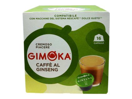 Gimoka Caffé Al Ginseng kapsule do Dolce Gusto 16 ks