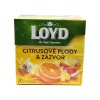 Loyd čaj Citrusové plody a zázvor 20 x 2 g