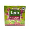 Loyd čaj Zelený s príchuťou maliny 20 x 1,5 g