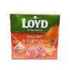 Loyd čaj Maliny a kurkuma 20 x 2 g