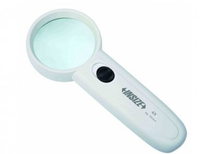 Nagyító LED világítással, 50 mm, 4x - Insize 7513-4