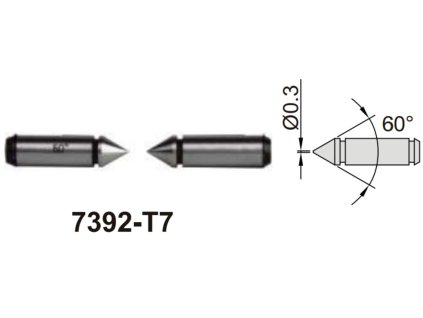 Insize-7392-T7-Mérőcsúcs-tolómérőkhöz
