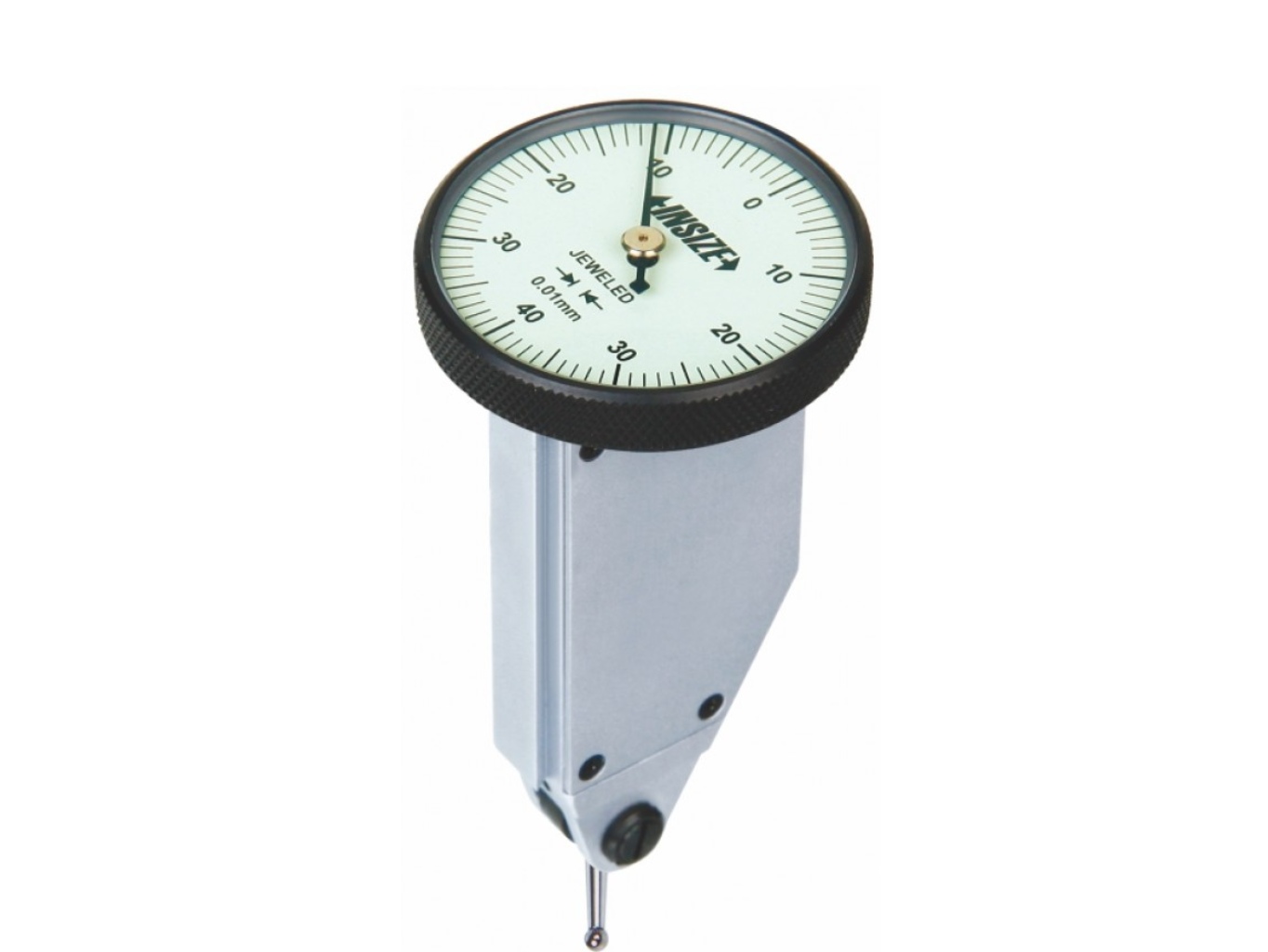 Szögtapintós mérőóra felső oldali skálával 0-0.8/0.01 mm - Insize