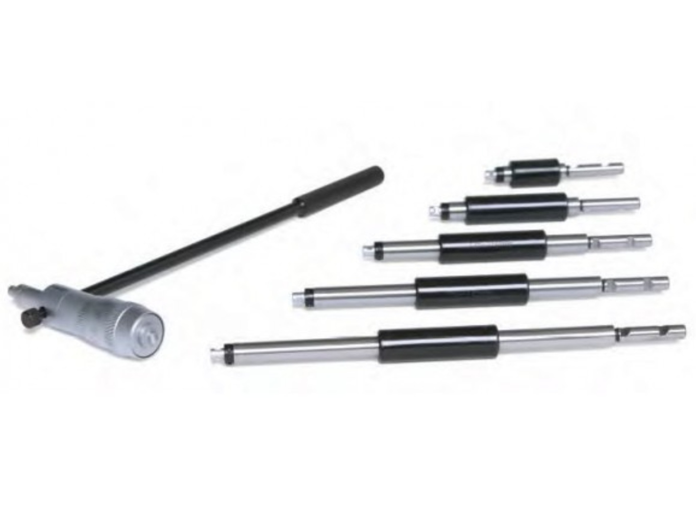 Belső csőmérő mikrométer hosszabbítóval 25-50/0.01 mm - Insize