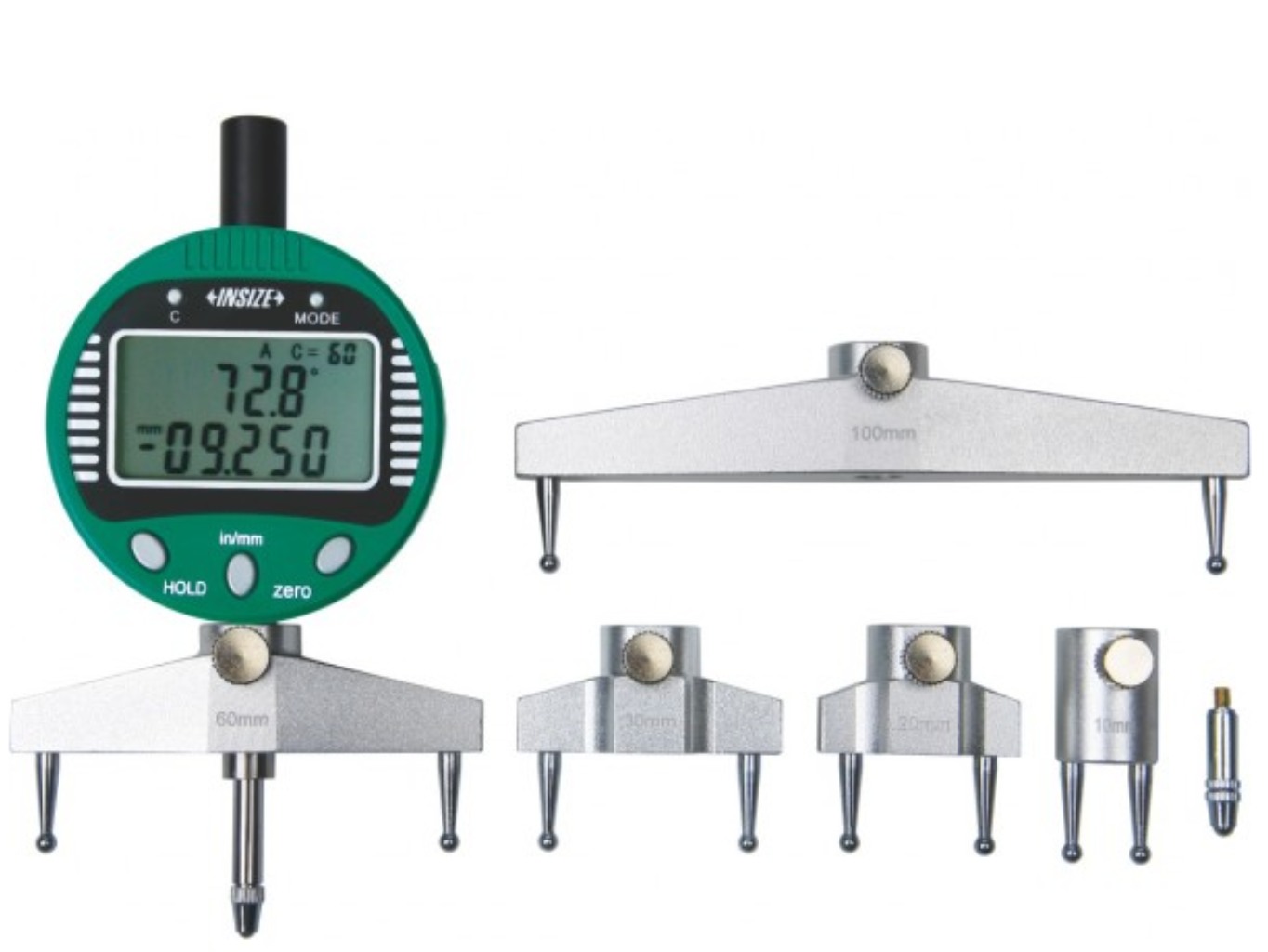 Digitális rádiusz mérő 5-910/0.005 mm - Insize