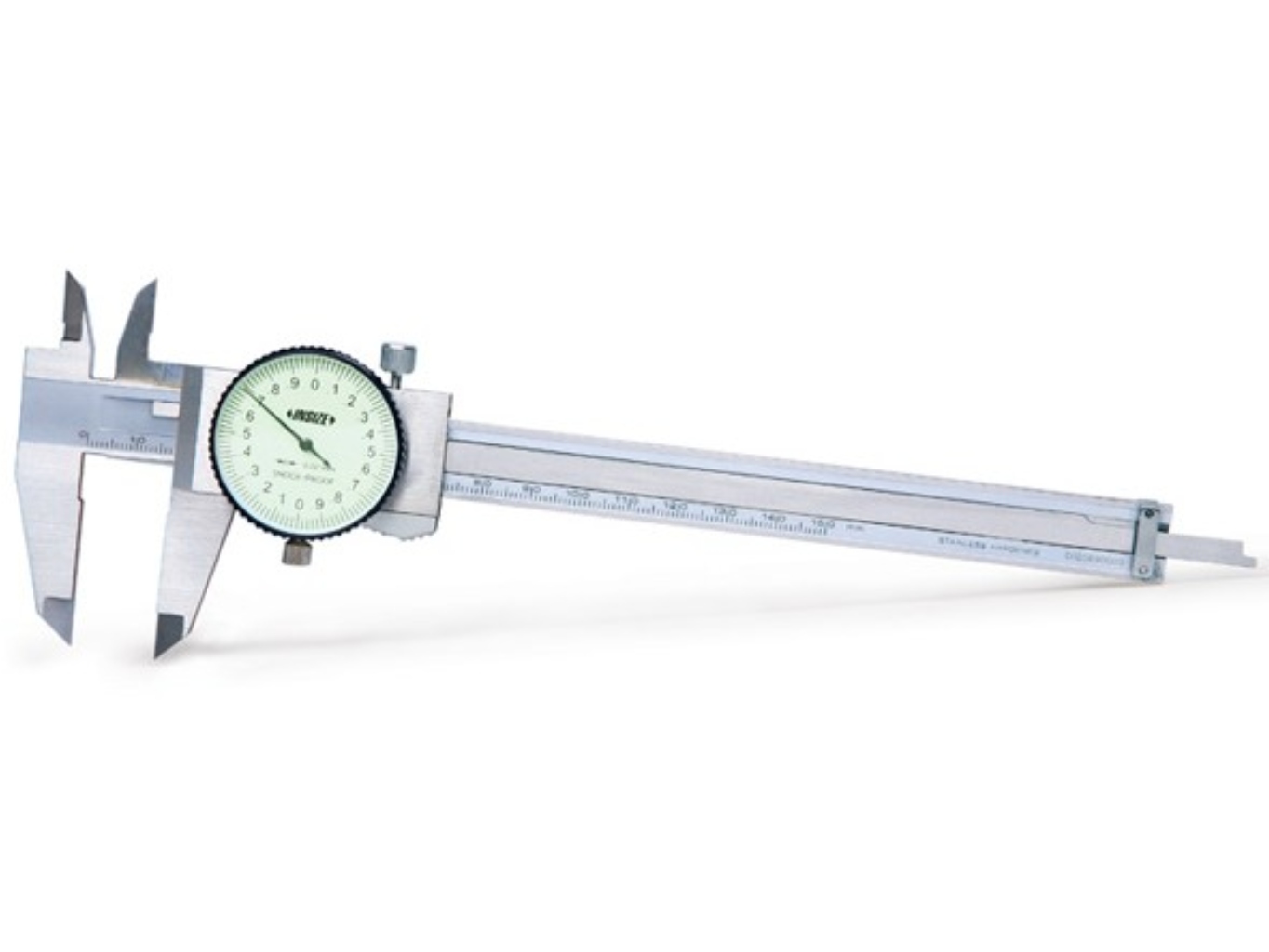 Mérőórás tolómérő 0-200/0.01 mm - Insize