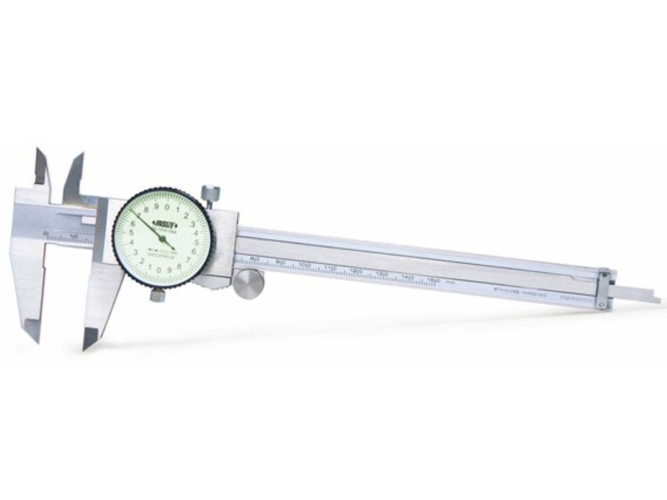 Mérőórás tolómérő görgővel 0-300/0.01 mm - Insize