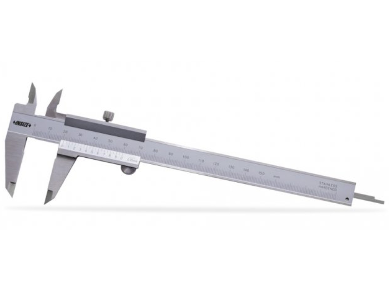 Sztenderd metrikus nóniuszos tolómérő 0-150/0.02 mm - Insize