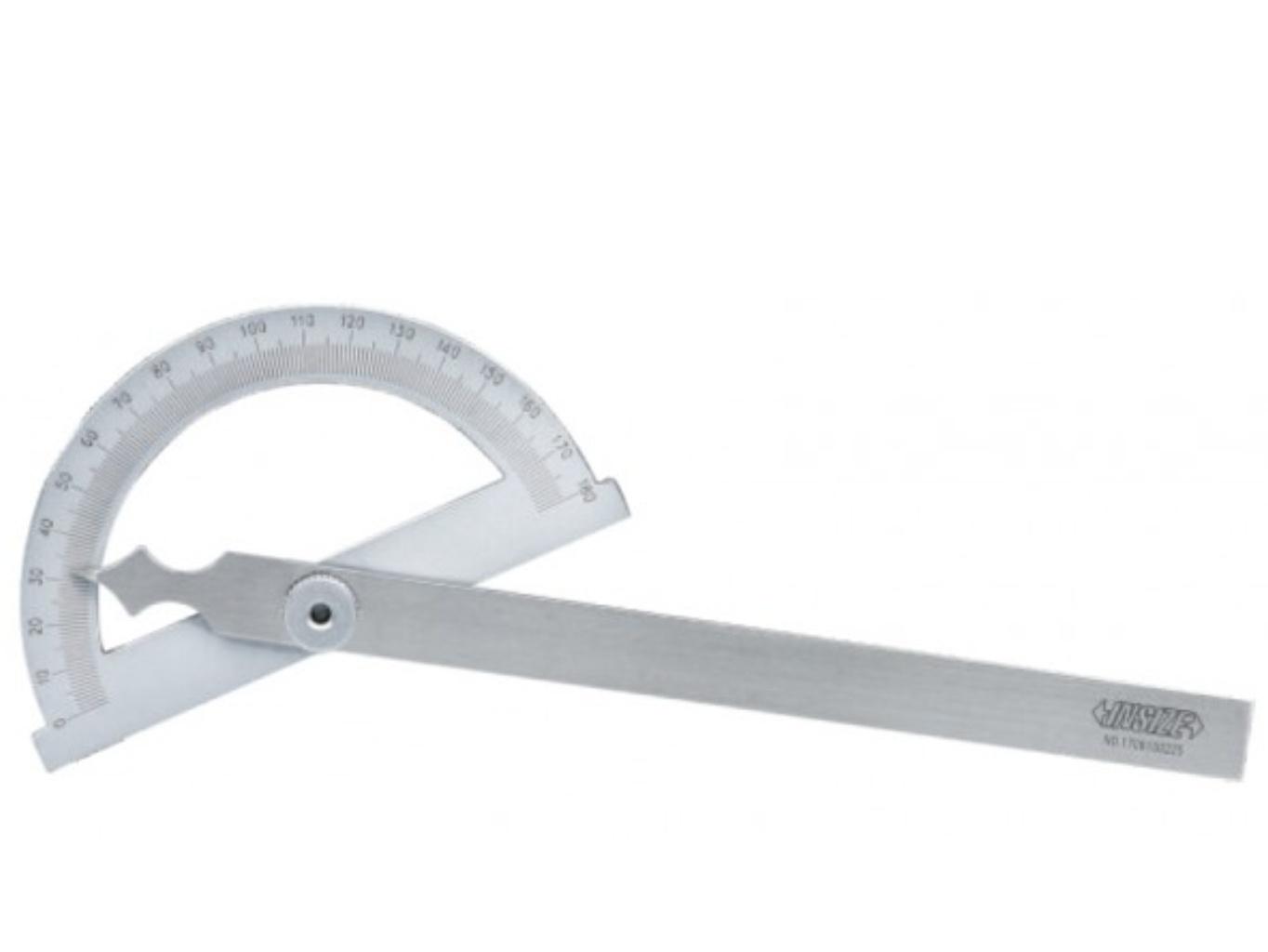 Szögmérő 0-180°, 80x120 mm - Insize