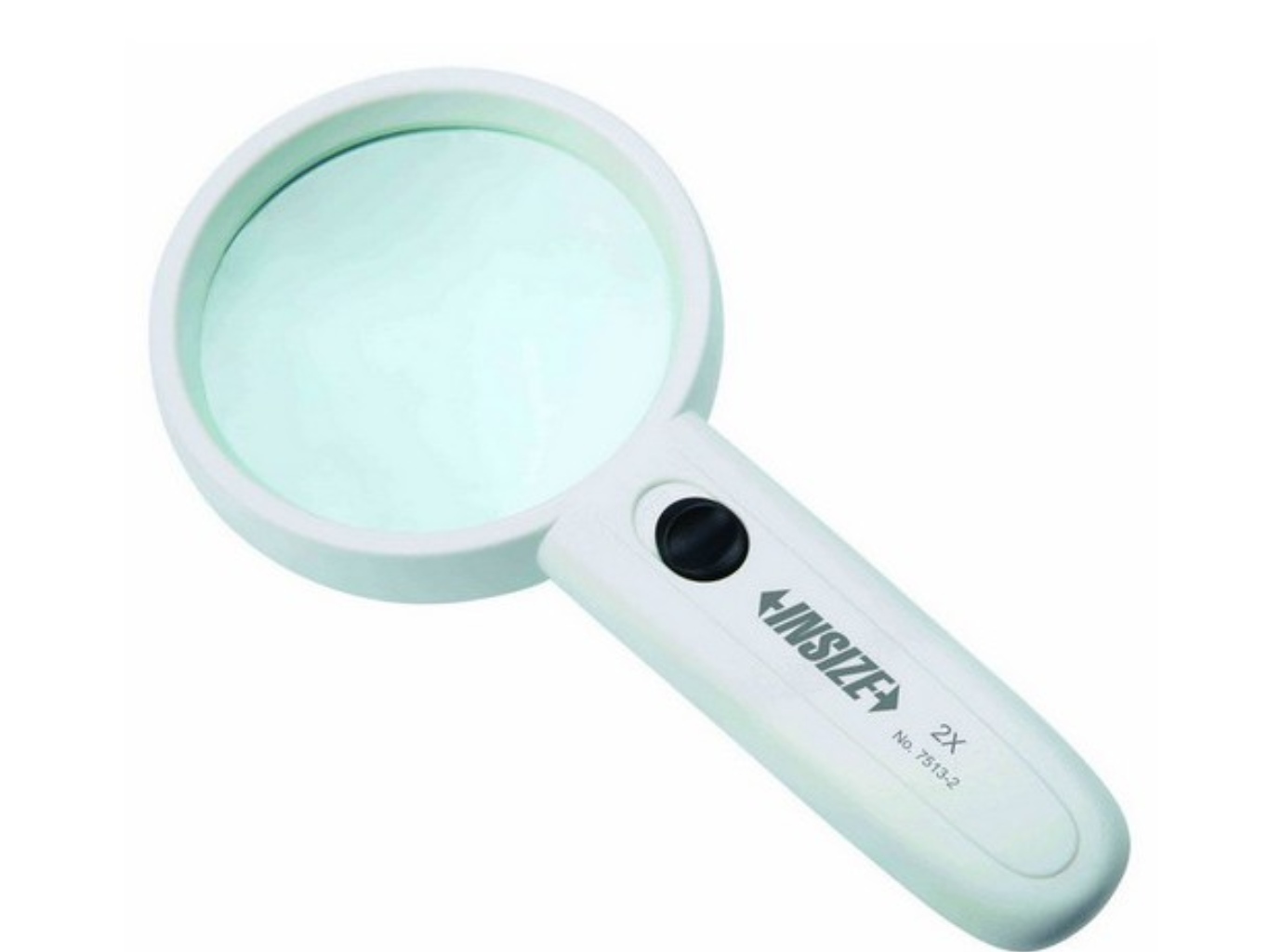 Nagyító LED világítással, 75 mm, 2x - Insize