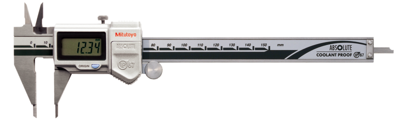 Digitális tolómérő vékony mérőcsőrrel - Mitutoyo 6"