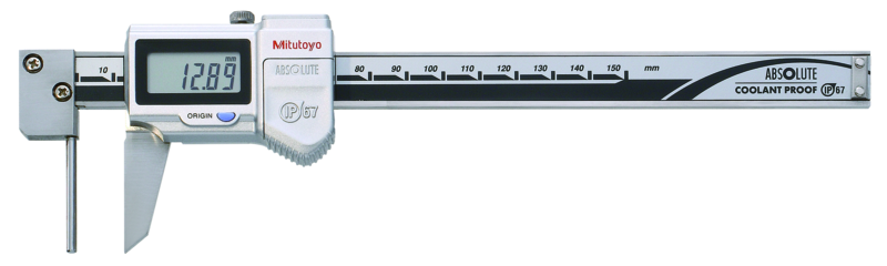 ABS csőfal-vastagságmérő tolómérő,  IP67 - Mitutoyo 150