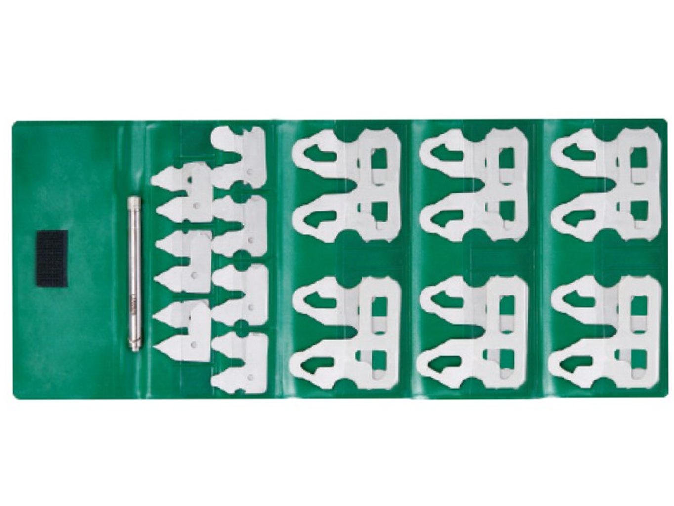 Rádiuszmérő, 26 lemezes készlet, 0.5-13 mm - Insize