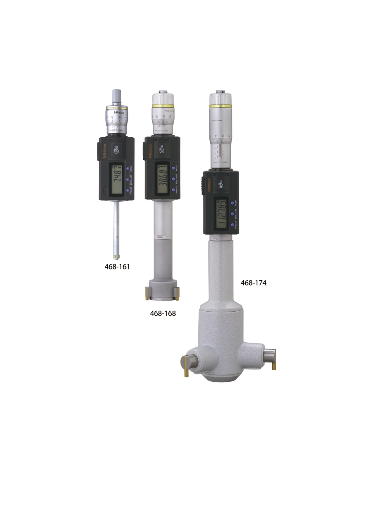 Digitális 3-pontonmérő furatmikrométer 0.275"-0.35" - Mitutoyo 261