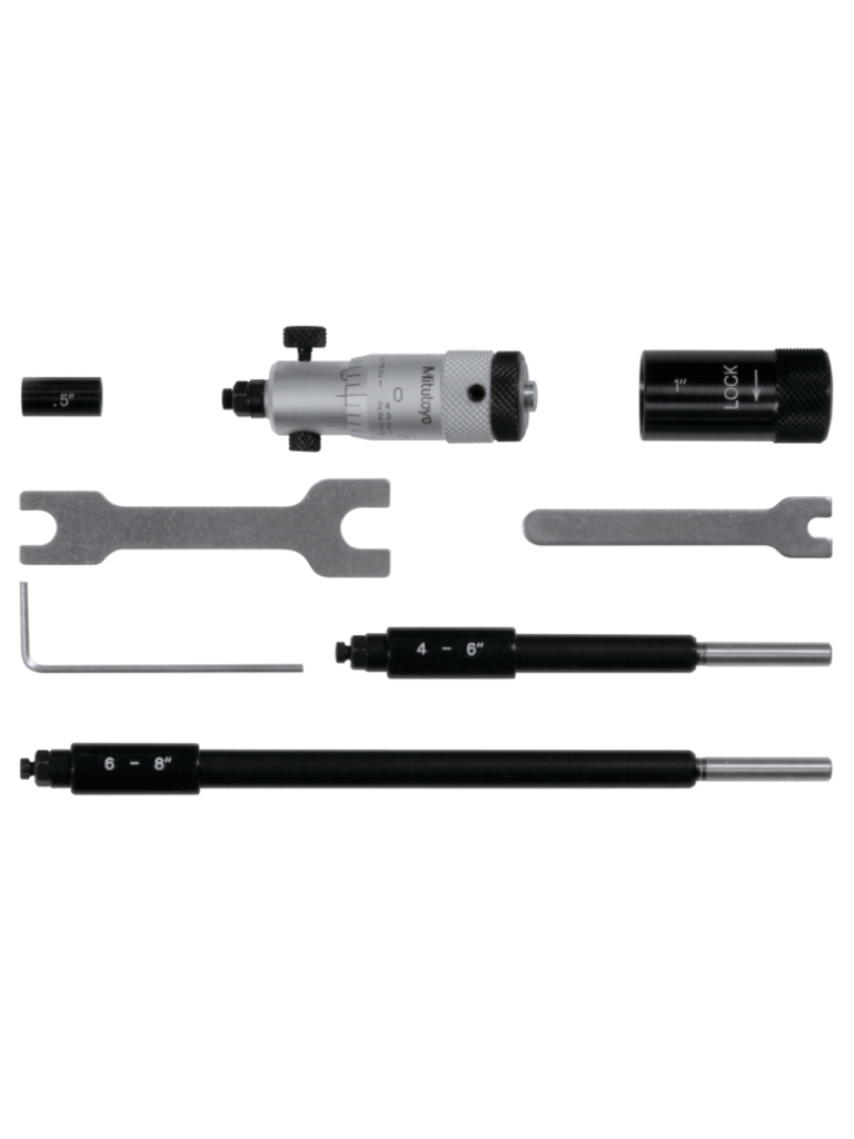 Analóg rudas belső mikrométer 2-8" - Mitutoyo 208