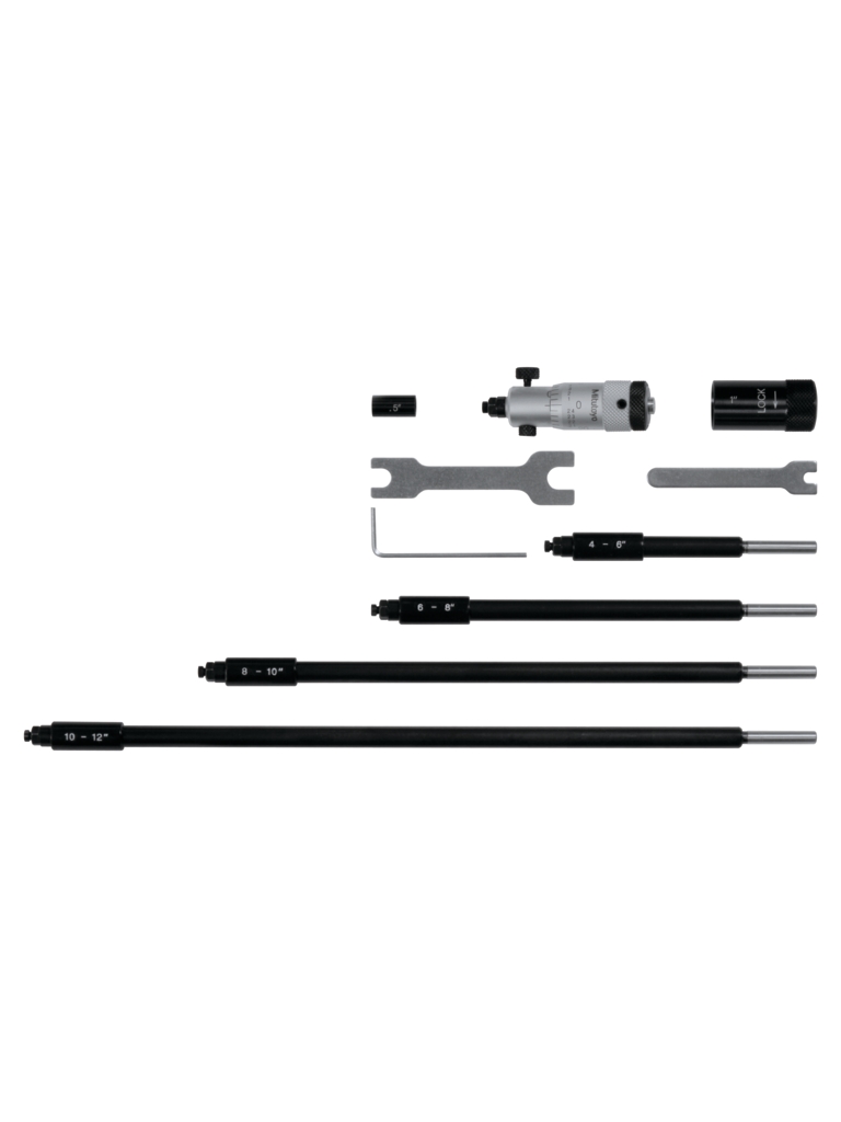 Analóg rudas belső mikrométer 2-12" - Mitutoyo 233