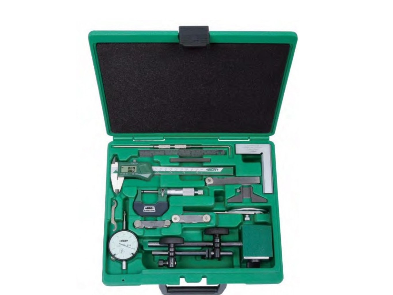 13 részes mérőeszköz készlet, digitális tolómérővel (görgővel) 0-150/0.01 mm - Insize