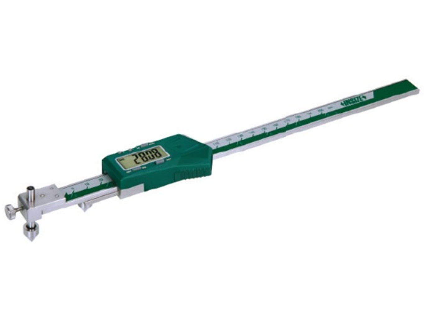 Hátsó oldali mérőcsőrős központok közötti tolómérő 10-300/0.01 mm - Insize