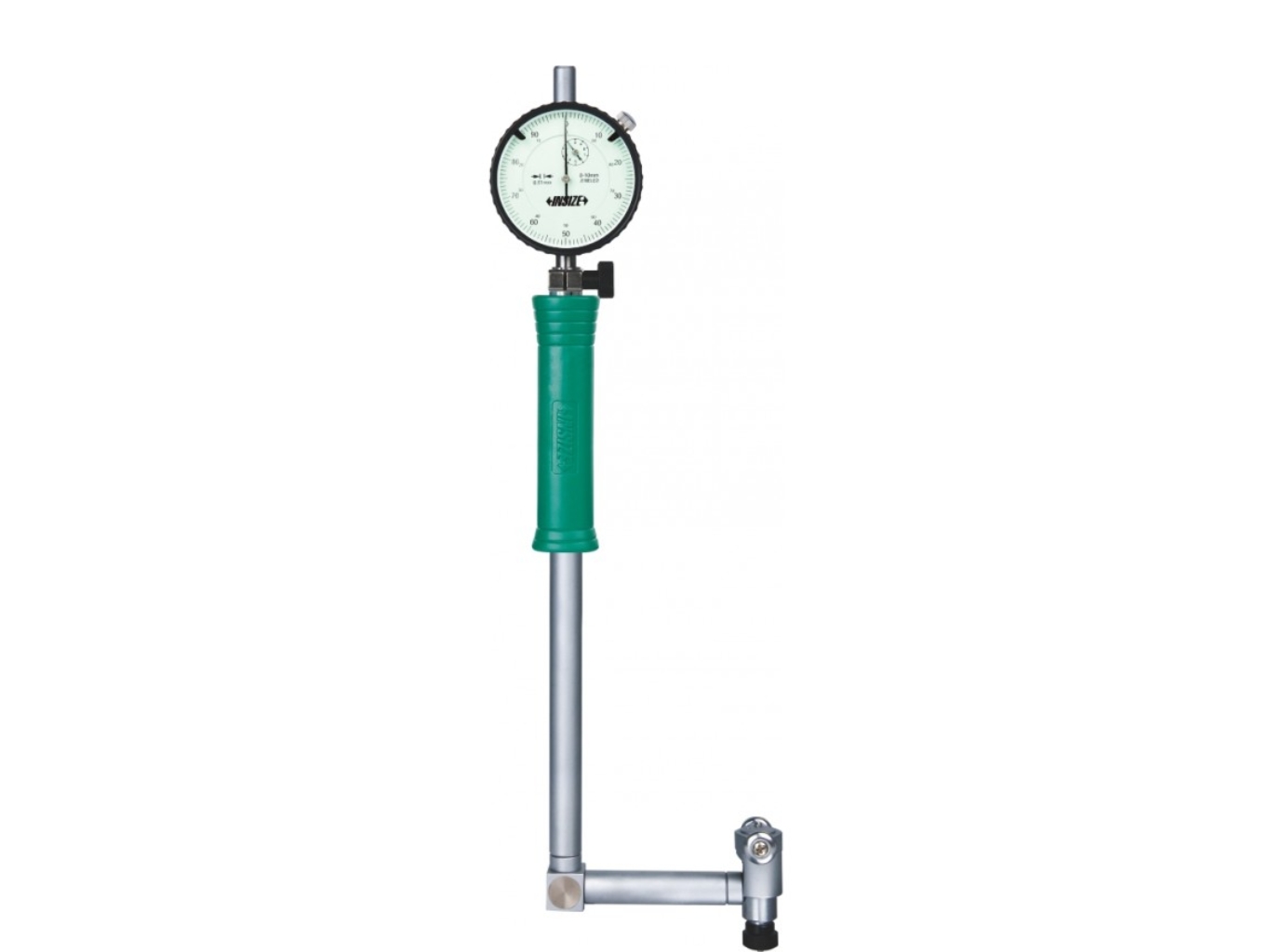 Analóg mérőórás furatmérő, vízszintes furatok mérésekhez 35-60/0.01 mm - Insize