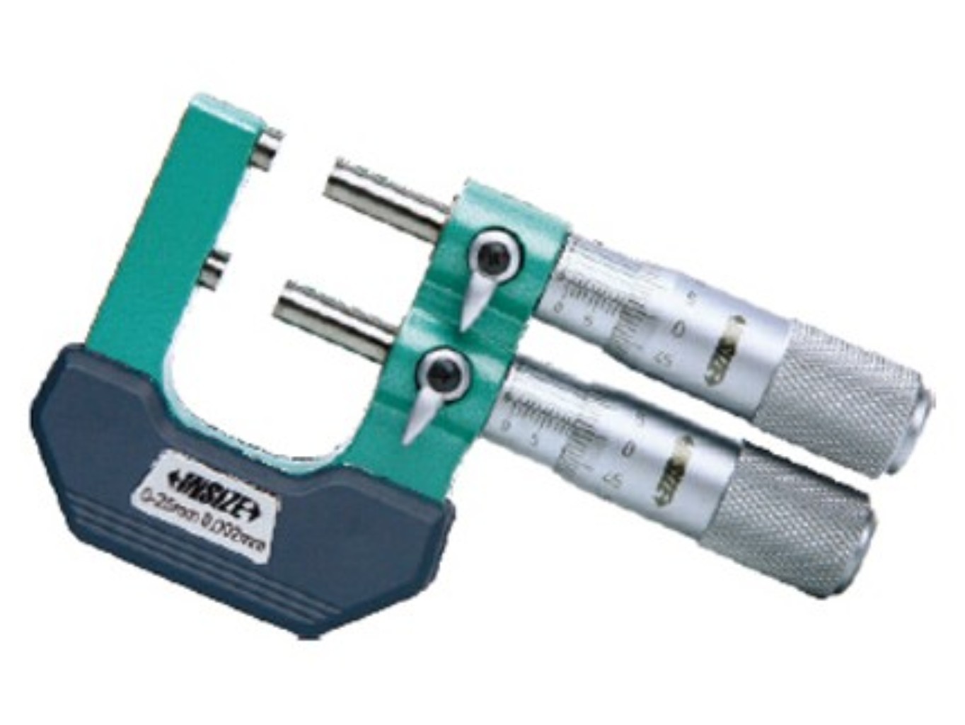 Analóg tűrésellenőrző mikrométer 0-25/0.002 mm - Insize