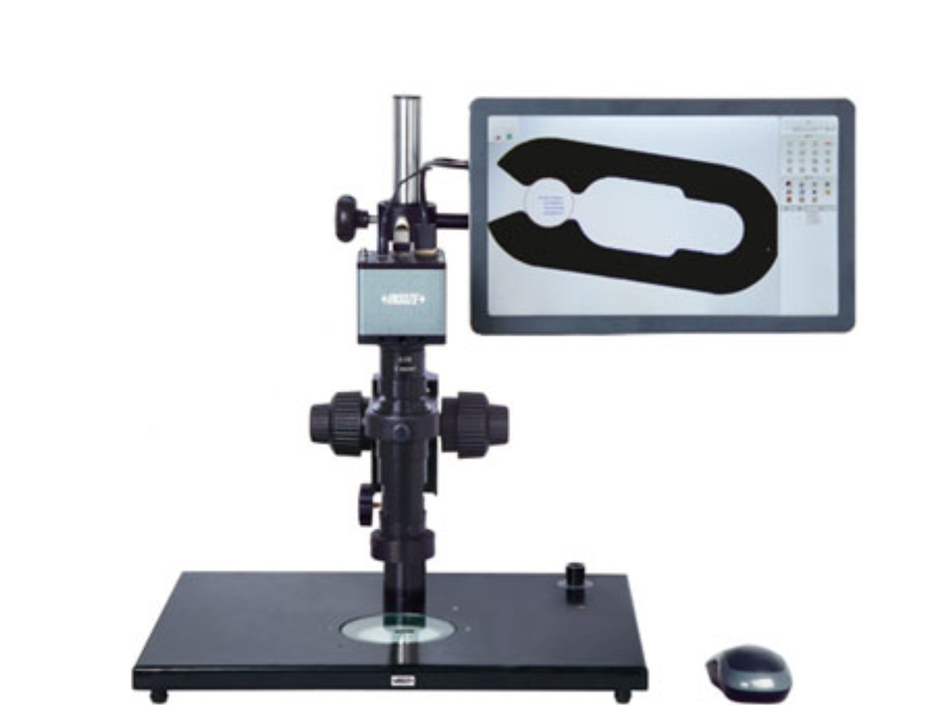Digitális mérőmikroszkóp fókusz halmozással 15x~100x - Insize