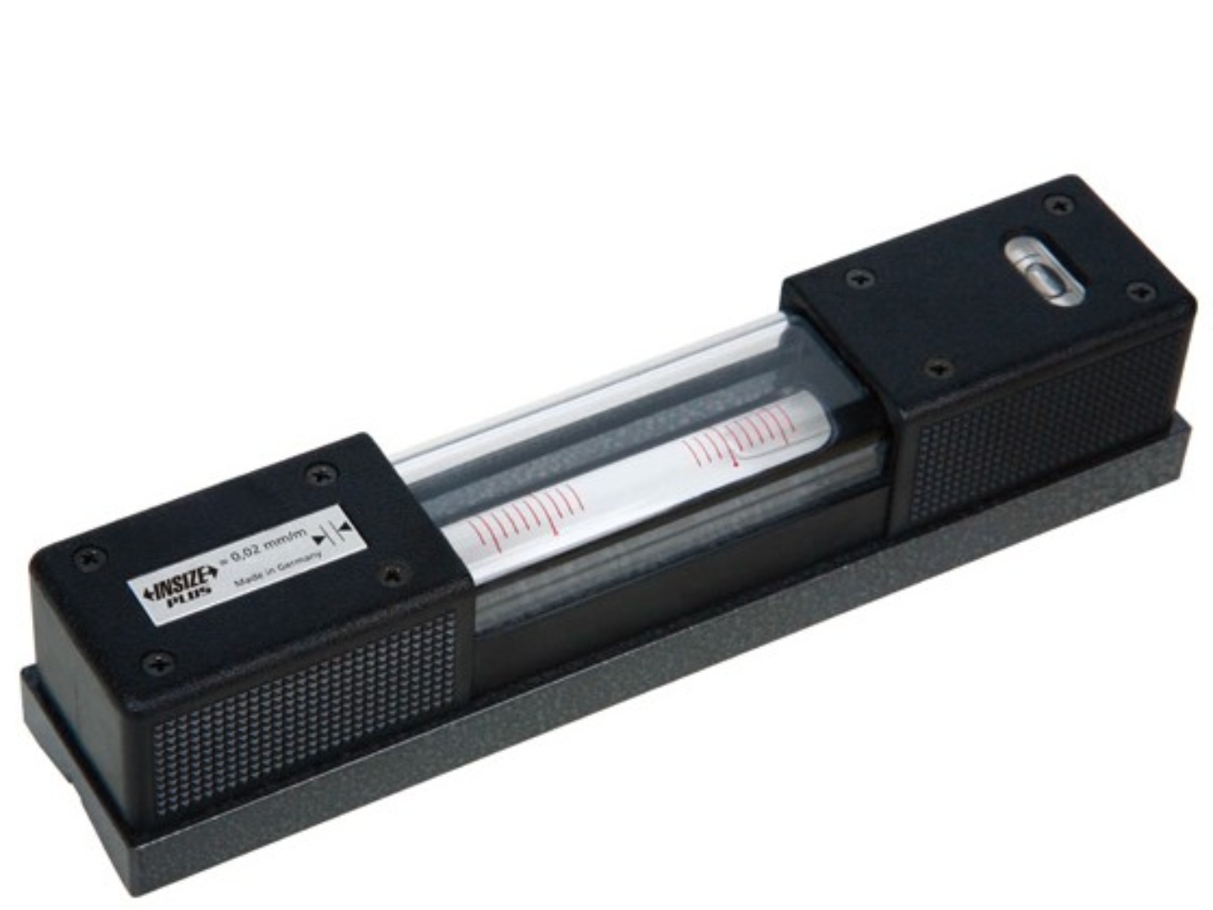 Prizmás talpas vízmérték 300 mm, 0.001° - Insize