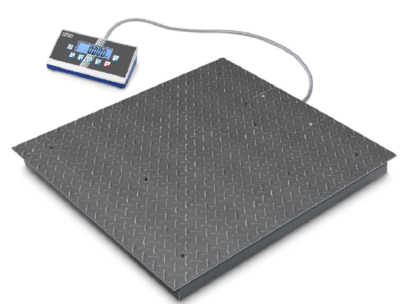 Digitális padlómérleg 1000x1000 mm, 600/1500 kg - KERN