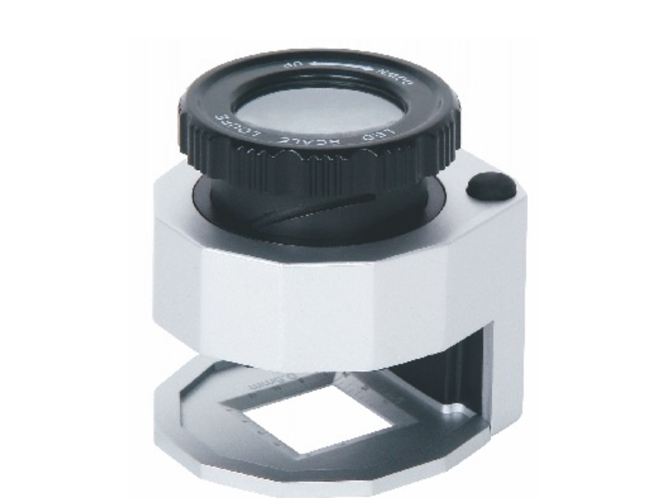 Nagyító LED világítással és skálával 10x - Insize