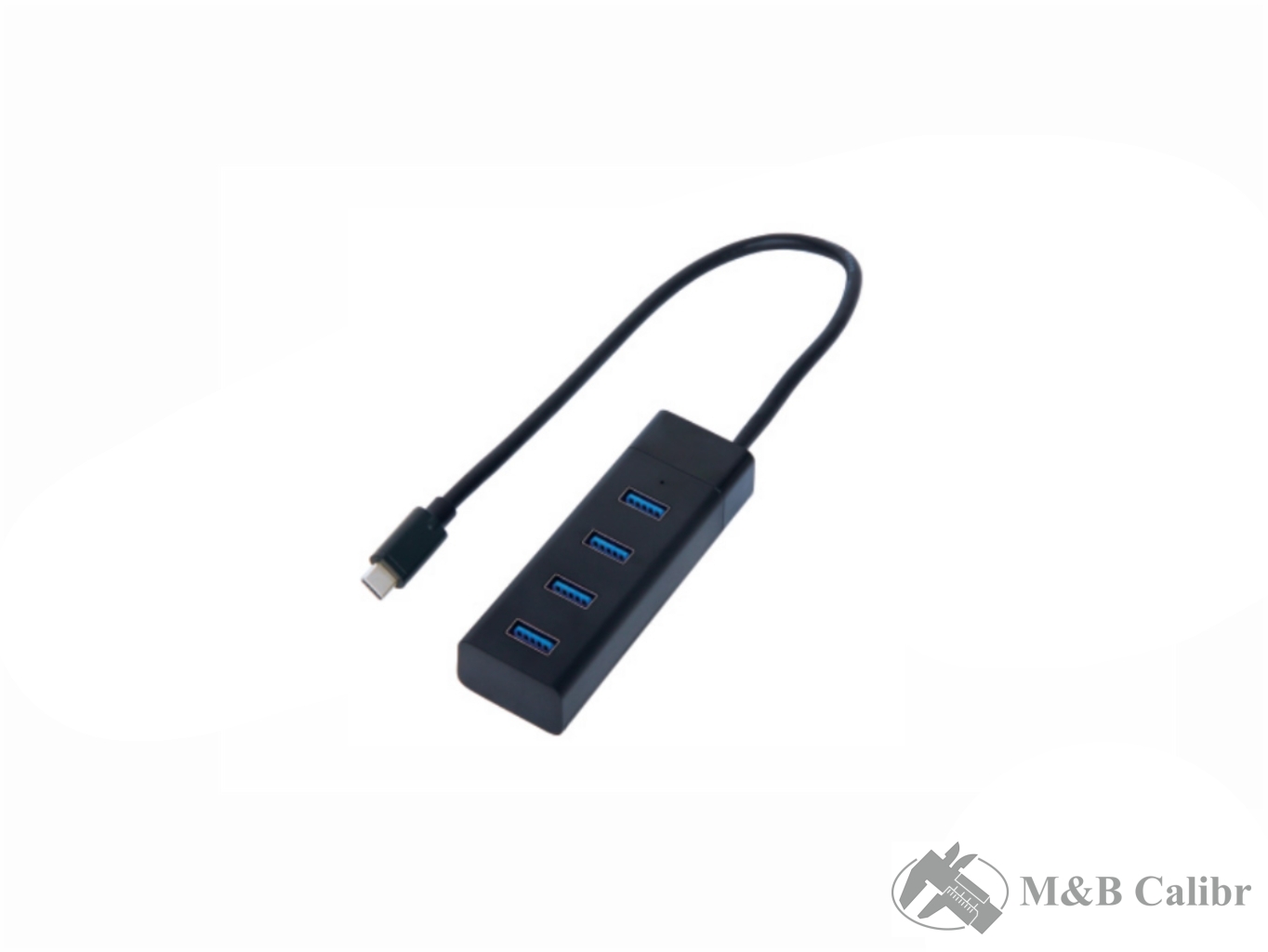 Adatkábel elosztó, 4 csatlakozással USB/USB-C INSIZE