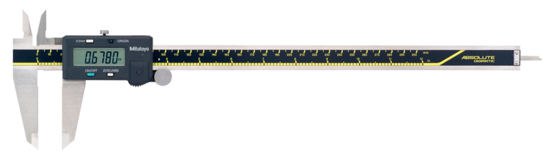 Digitális keményfém betétes, ABS, adatkimenetes tolómérő - Mitutoyo 12"