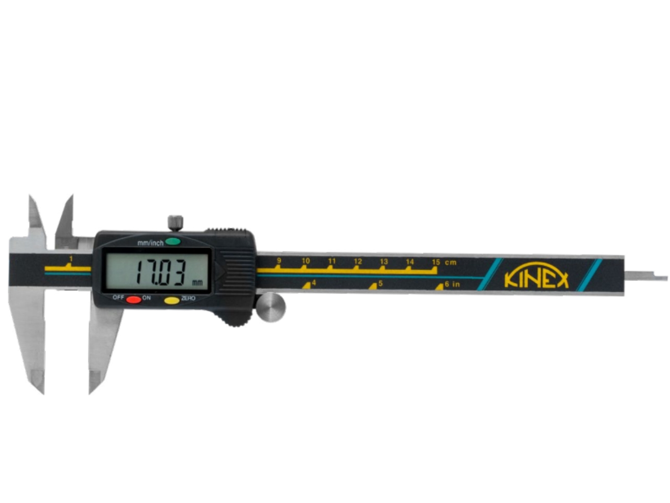 KINEX » K-MET Sztenderd digitális tolómérő 0-200/0.01 mm - Kinex