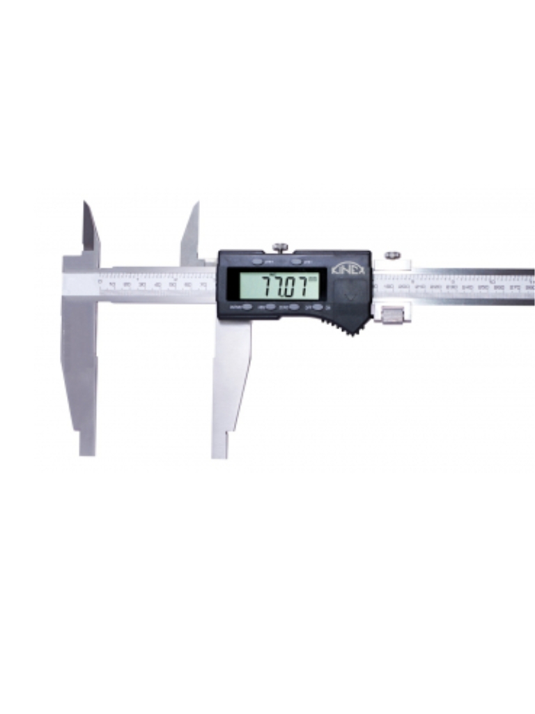 KINEX » K-MET Digitális tolómérő finombeállítással és rögzítőcsavarral 55-200