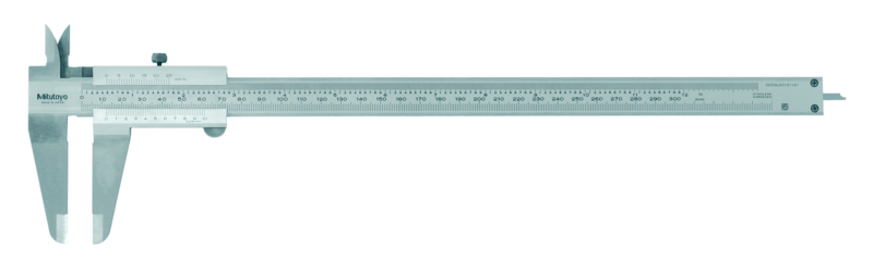 Nóniuszos metrikus/coll tolómérő - Mitutoyo 300-0,02