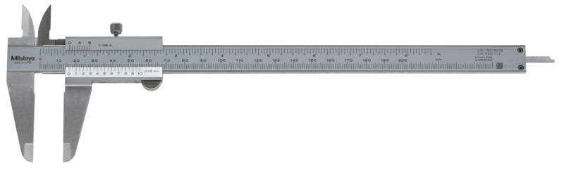 Nóniuszos metrikus/coll tolómérő - Mitutoyo 200