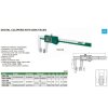 Tárcsás mérőcsúcsos tolómérő 150/0.01 mm - Insize