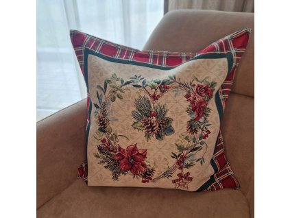 Polštářek - Srdce/kostka