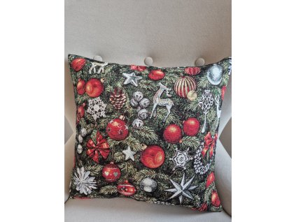 Polštářek vánoční - Ozdoby na jehličí