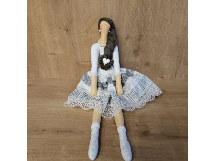 Panenka - bílé srdíčko