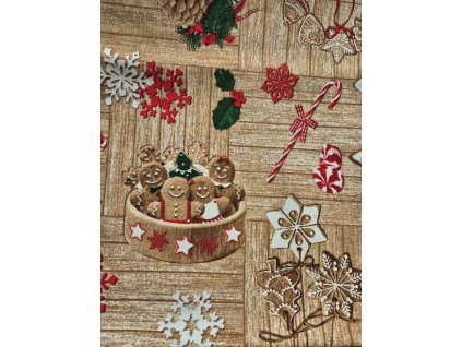 Ubrus - Zdobené perníčky