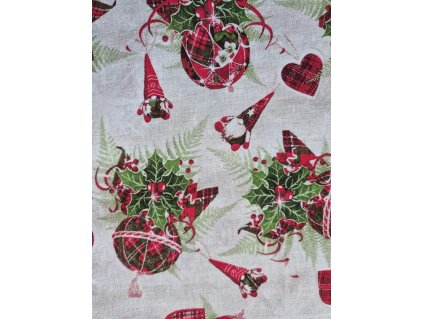 Ubrus - Skřítek na béžové