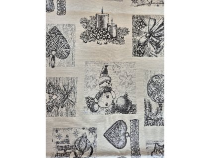 Ubrus - Stříbrný třpyt