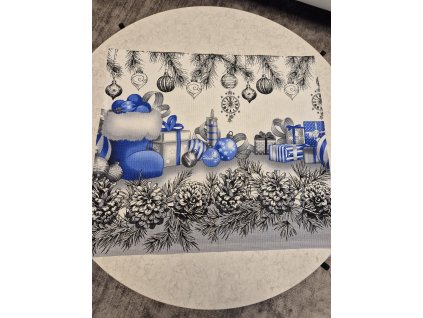 Utěrka - Modré vánoce
