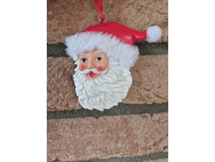 Ozdoba vánoční - Santa hlava I