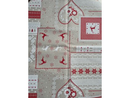 Ubrus - Červený tyrol