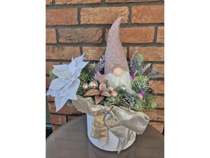 Vánoční box - Růžový skřítek