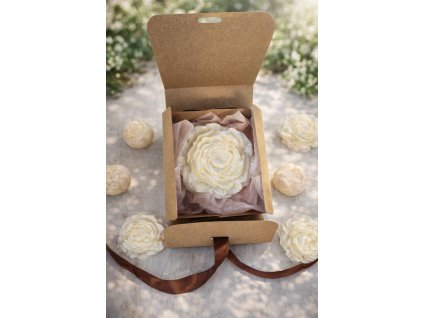 Sójová svíčka - Růže