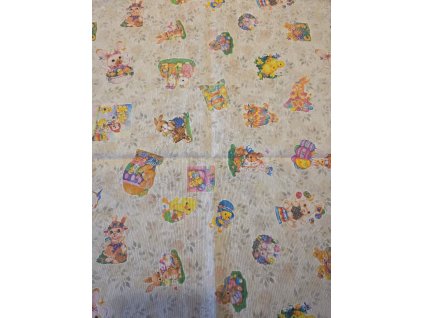 Velikonoční ubrus - Mláďata