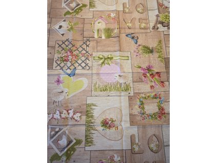 Velikonoční ubrus - Jaro