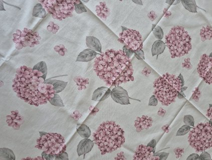 Ubrus - Hortenzie růžová
